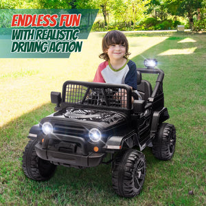 12V Battery-Powered Kids Ride-On Truck with Remote Control and 4 Wheels Trend Times 6
