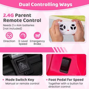 12V Kids Ride-On Truck with Remote Control, Music, and Interactive Features Trend Times 7