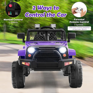 12V Kids Ride-On Truck with Safety Features and MP3 Player for Children Trend Times 6