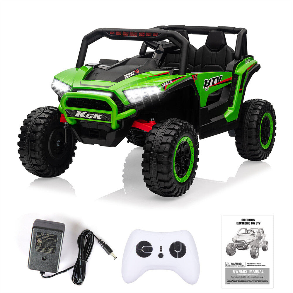12V Electric Kids Ride-On UTV 4-Wheeler Off-Road Car with Remote Control Trend Times 1