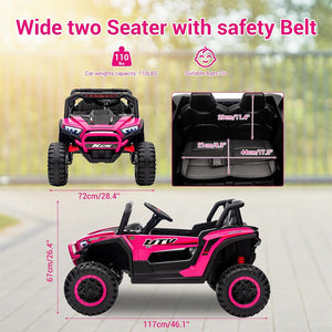 12V Electric Kids Ride-On UTV 4-Wheeler Off-Road Car with Remote Control Trend Times 10