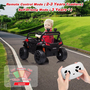 12V Kids Ride-On UTV Truck with Remote Control, Music, and 390W Dual Motors Trend Times 11
