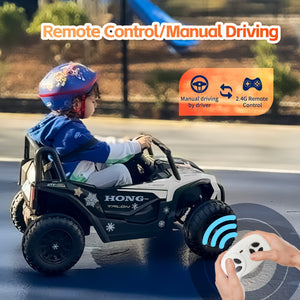 12V Electric Kids Ride-On UTV Quad Car with Remote Control, LED Lights, and MP3 Player Trend Times 1