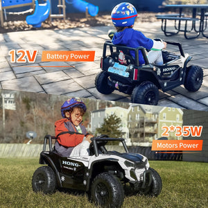 12V Electric Kids Ride-On UTV Quad Car with Remote Control, LED Lights, and MP3 Player Trend Times 4