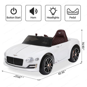 12V Kids 2-Seat Ride-On UTV Car Toy with MP3, LED Lights, and Remote Control Trend Times Variant 0