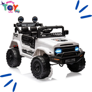 12V Kids Ride-On Car with Remote Control, Bluetooth Connectivity, and LED Lights for Ages 3-8 Trend Times 8