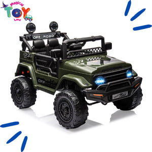 12V Kids Ride-On Car with Remote Control, Bluetooth Connectivity, and LED Lights for Ages 3-8 Trend Times Variant 4