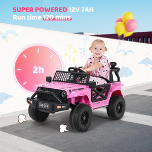 12V Electric Ride-On Truck for Toddlers with 7Ah Large Battery Trend Times 1