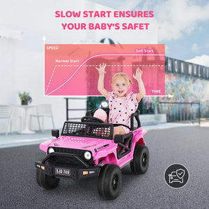 12V Electric Ride-On Truck for Toddlers with 7Ah Large Battery Trend Times 6