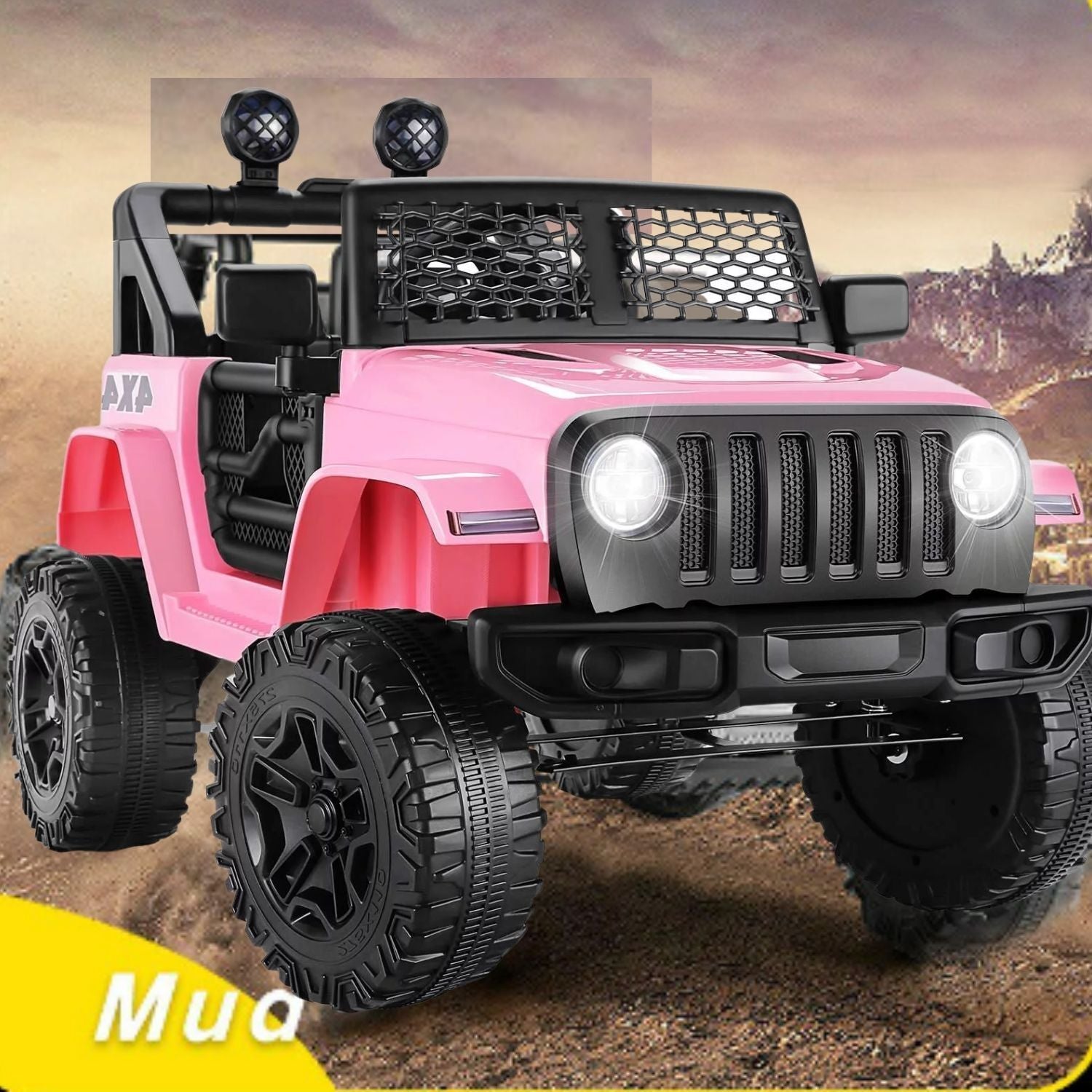 12V Battery-Powered 4-Wheel Kids Ride-On Truck with Remote Control, LED Lights and MP3 Player Trend Times 1