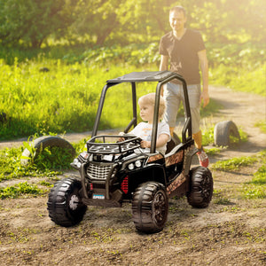 12V Kids UTV with Music, Lights, MP3 USB, Suspension, Camo Design Trend Times 0