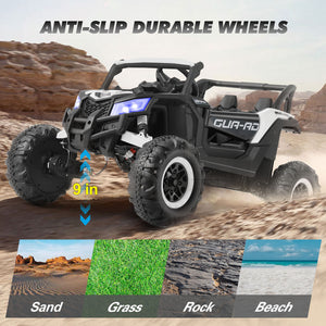 12V Kids Electric Off-Road Ride-On UTV Vehicle with Music, Remote Control, and LED Lights Trend Times 6