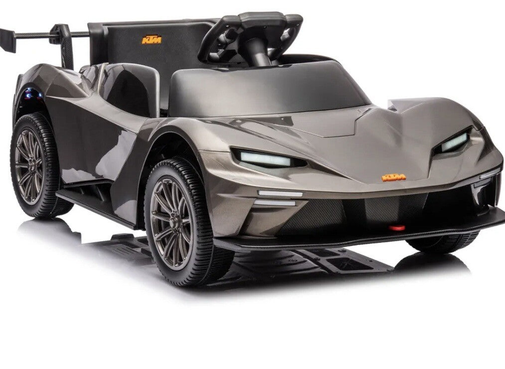 12V Ride-On Car Toy for Ages 3-6 with Bluetooth and LED Lights, No Remote Control Trend Times 1