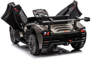 12V Ride-On Car Toy for Ages 3-6 with Bluetooth and LED Lights, No Remote Control Trend Times 2
