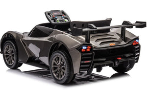 12V Ride-On Car Toy for Ages 3-6 with Bluetooth and LED Lights, No Remote Control Trend Times 3