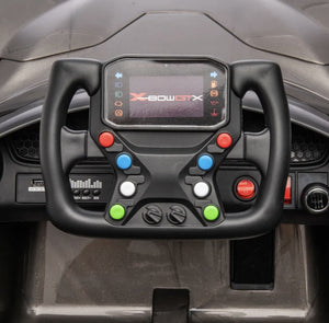 12V Ride-On Car Toy for Ages 3-6 with Bluetooth and LED Lights, No Remote Control Trend Times 7