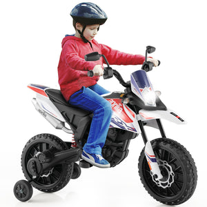 12V Licensed Kids Electric Ride-On Dirt Bike with Lights and Music Trend Times 9
