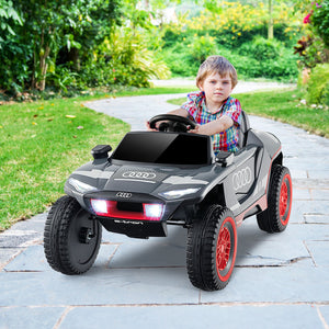 12V Licensed Audi Kids Ride-On Car with 2.4G Parent Remote Control and LED Lights Trend Times 3