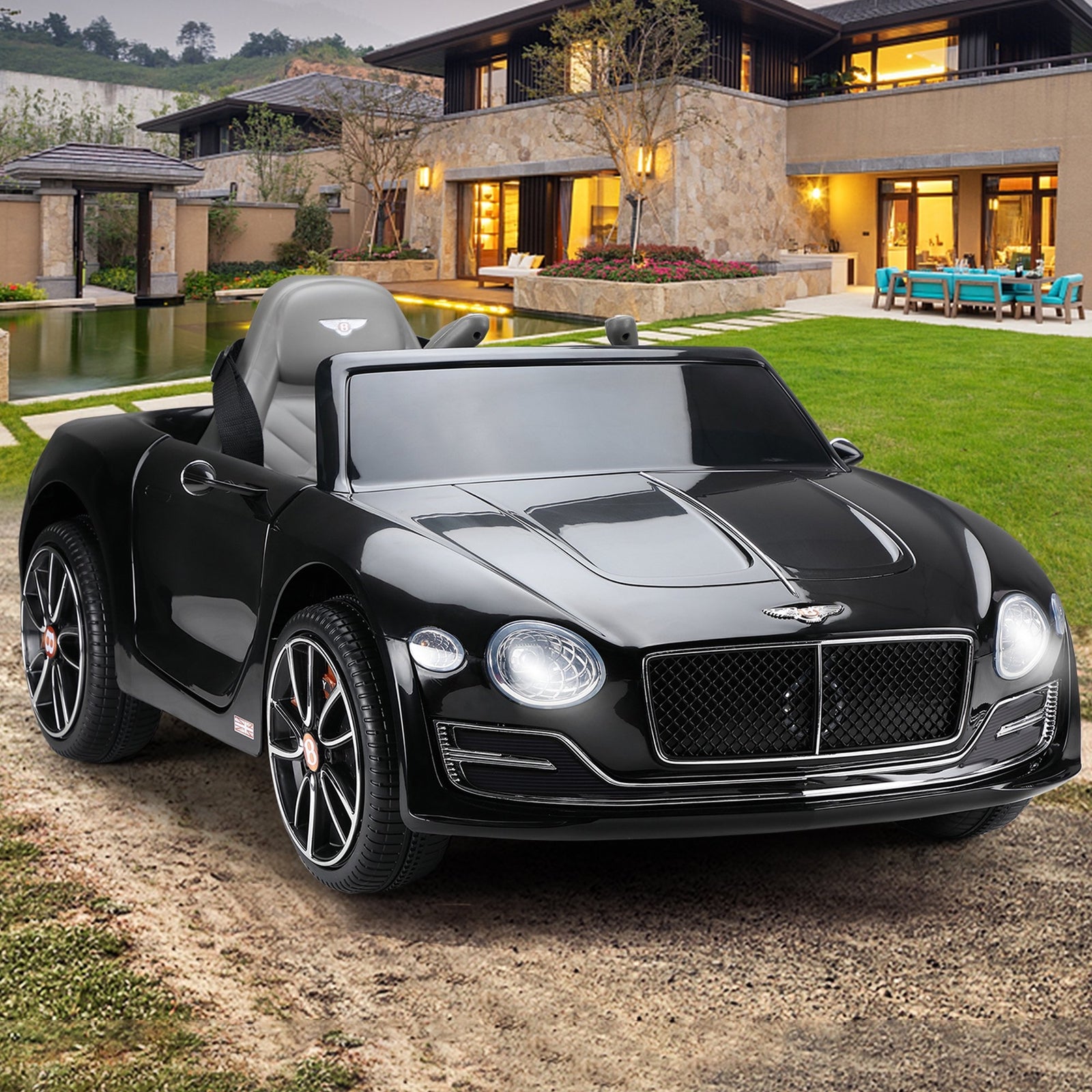 12V Licensed Bentley Electric Ride-On Car for Kids with Remote Control Trend Times 0