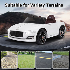 12V Licensed Bentley Style Kids Electric Ride-On Toy Car with Remote Control, LED Lights, and Music Trend Times 6