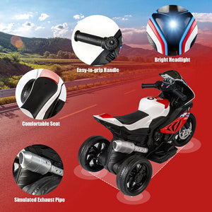 12V Licensed BMW Red Ride-On Motorcycle Toy for Kids 3 to 8 Years Old Trend Times 2