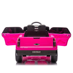 12V Licensed Chevrolet Silverado Ride-On Truck with Remote Control and 4 Wheels for Kids Trend Times 13