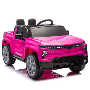 12V Licensed Chevrolet Silverado Ride-On Truck with Remote Control and 4 Wheels for Kids Trend Times 18