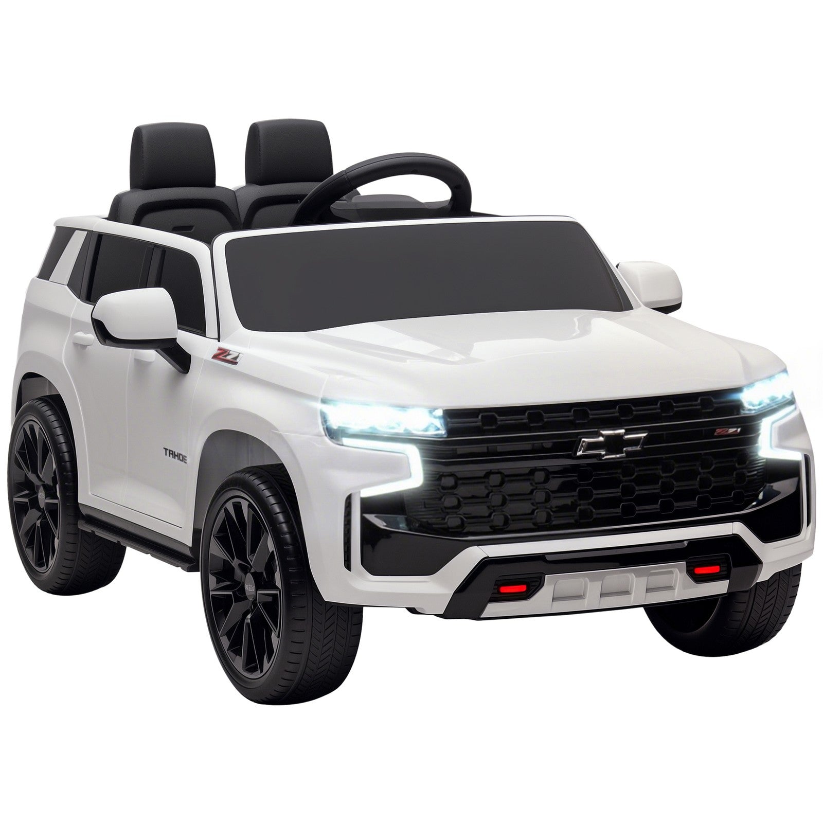 12V Licensed Chevrolet Tahoe Kids Ride-On Toy with Music and Suspension System Trend Times 0