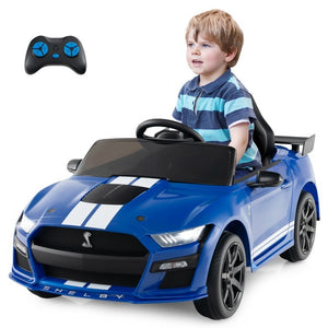 12V Licensed Ford Mustang Shelby GT500 Kids Ride-On Car with Remote Control for Ages 3-8 Trend Times Variant 0