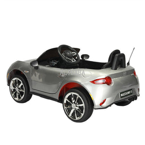 12V Licensed Mazda MX-5 RF Kids Ride-On Toy with Parental Remote, Music, and Suspension System Trend Times 15