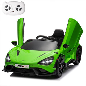 12V Licensed McLaren 765LT Electric Ride-On Toy Vehicle for Kids Age 3+ Trend Times 2