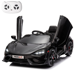 12V Licensed McLaren 765LT Electric Ride-On Toy Vehicle for Kids Age 3+ Trend Times 8