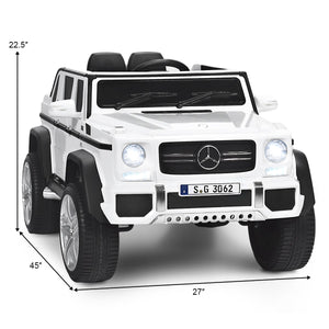 12V Licensed Kids Ride-On Mercedes-Benz RC Motorized Car with Trunk and Music Trend Times 1