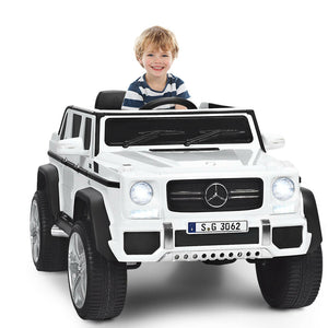 12V Licensed Kids Ride-On Mercedes-Benz RC Motorized Car with Trunk and Music Trend Times 0