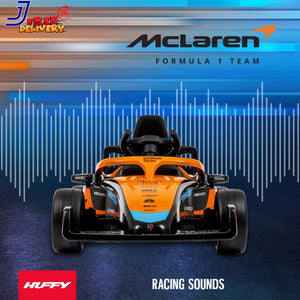 12V Kids Battery-Powered Ride-On McLaren F1 Race Car with Remote Control Toy Trend Times 4