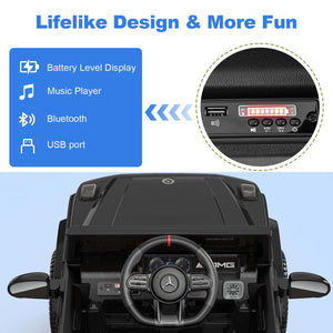 12V G63 Ride-On Wagon Toy with Remote Control, LED Lights, and Music Trend Times 4