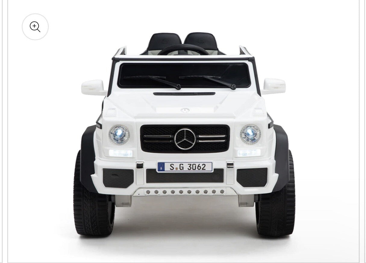 12V Kids Ride-On Mercedes Maybach G650 SUV with Remote Control and Rubber Tires Trend Times 1