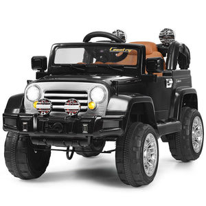12V Kids Ride-On RC Truck Car with Remote Control, LED Lights, and MP3 Music Trend Times Variant 0