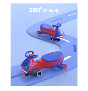 12V N7 Pro Electric Wiggle Car with Pedal and Rechargeable Battery 2-in-1 Swing Ride-On Trend Times 9