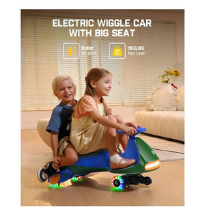 12V N7 Pro Electric Wiggle Car with Pedal and Rechargeable Battery Trend Times 7