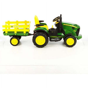 12V Ride-On John Deere Ground Force Tractor for Kids Ages 3-7 Trend Times 5