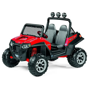 12V Battery-Powered Ride-On Polaris RZR 900 ATV for Ages 3+ in Red Trend Times 1