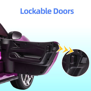 12V Pink Electric Ride-On Car with Remote Control, MP3 Player, and LED Lights Trend Times 5