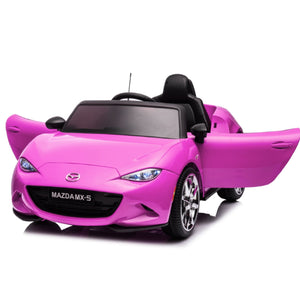 12V Pink Electric Ride-On Car with Remote Control, MP3 Player, and LED Lights Trend Times Variant 0