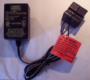 12V Electric Jeep Wrangler with Power Wheels, Battery, Charger, and Adapter Cord in Black Trend Times 1