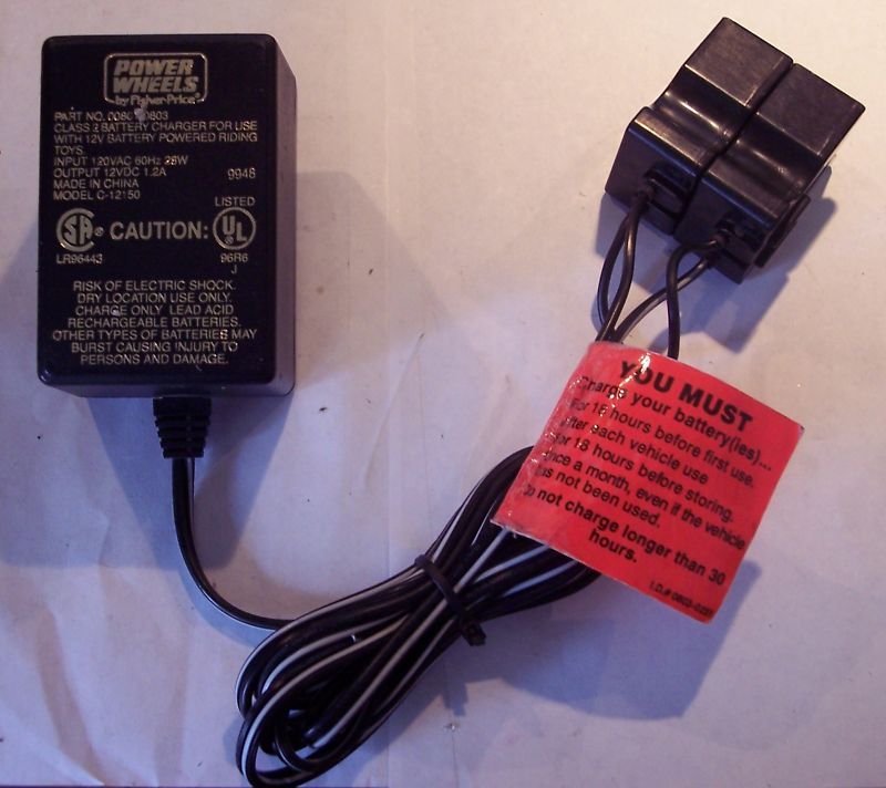 12V Electric Jeep Wrangler with Power Wheels, Battery, Charger, and Adapter Cord in Black Trend Times 1
