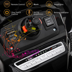 12V Powered Ride-On Bulldozer Toy Construction Vehicle with Remote Control for Kids Trend Times 3