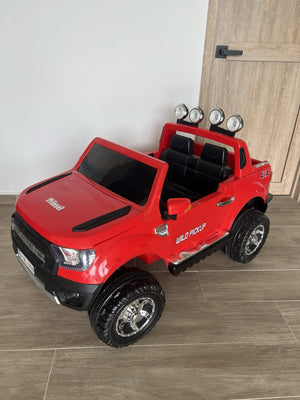12V Electric Kids Ride-On Truck with Remote Control, Red Battery-Powered Toy Car Trend Times Variant 0
