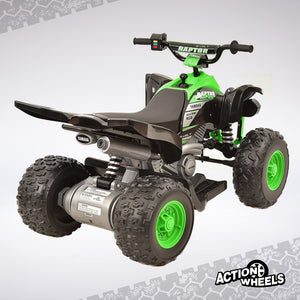 12V Raptor ATV Powered Ride-On Vehicle for Kids Ages 3 and Up, Speeds up to 5 MPH Trend Times 4