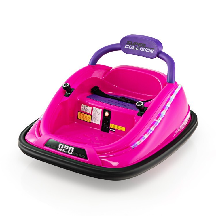 12V Rechargeable Battery Kids Ride-On Bumper Car Toy with Remote Control Trend Times 0